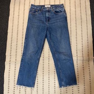 Topshop straight leg jeans